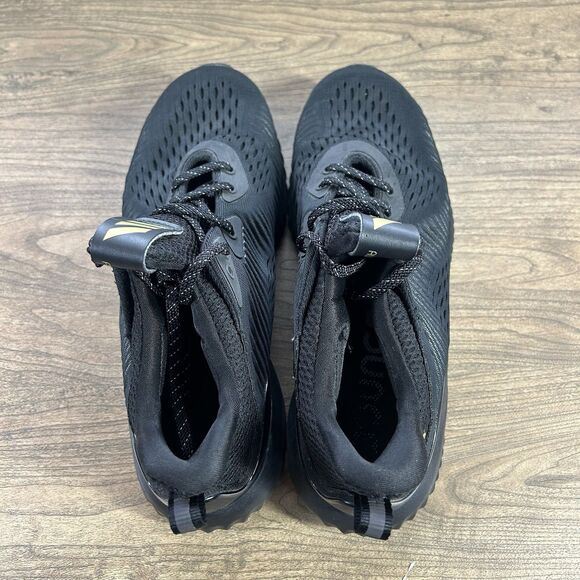 Adidas Alphabounce 1 Running Shoes Mens Size 7.5 Black Sneakers - Picture 9 of 12